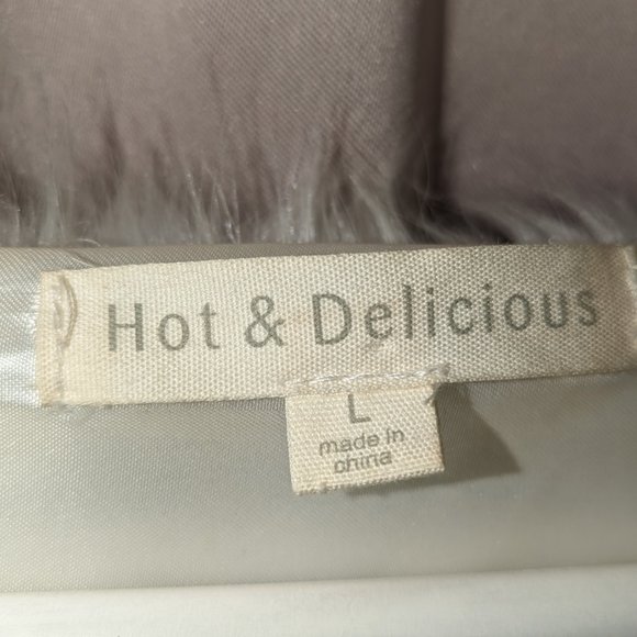 Pink and White Fur Jacket - Picture 4 of 5